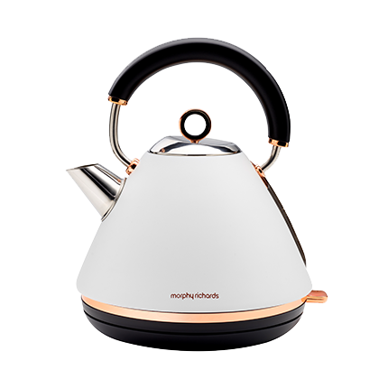 Morphy richards accents outlet white kettle