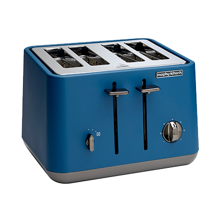 Black Chrome Trim | 'Sneak Peak' Feature | 2 or 4 Slice operation | BPA Free | Cord Storage | Frozen, Reheat & Cancel buttons