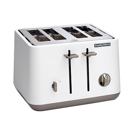 Black Chrome Trim | 'Sneak Peak' Feature | 2 or 4 Slice operation | BPA Free | Cord Storage | Frozen, Reheat & Cancel buttons