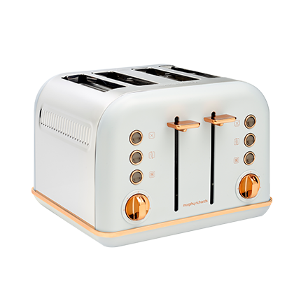 Rose Gold Trim Details | High-Lift | 2 or 4 slice operation | Frozen, Reheat & Cancel buttons | Non-Slip Feet
