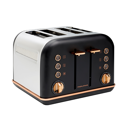 Morphy richards clearance accents toaster black