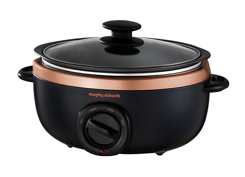 3.5L Rose Gold Sear and Stew Slow Cooker Morphy Richards