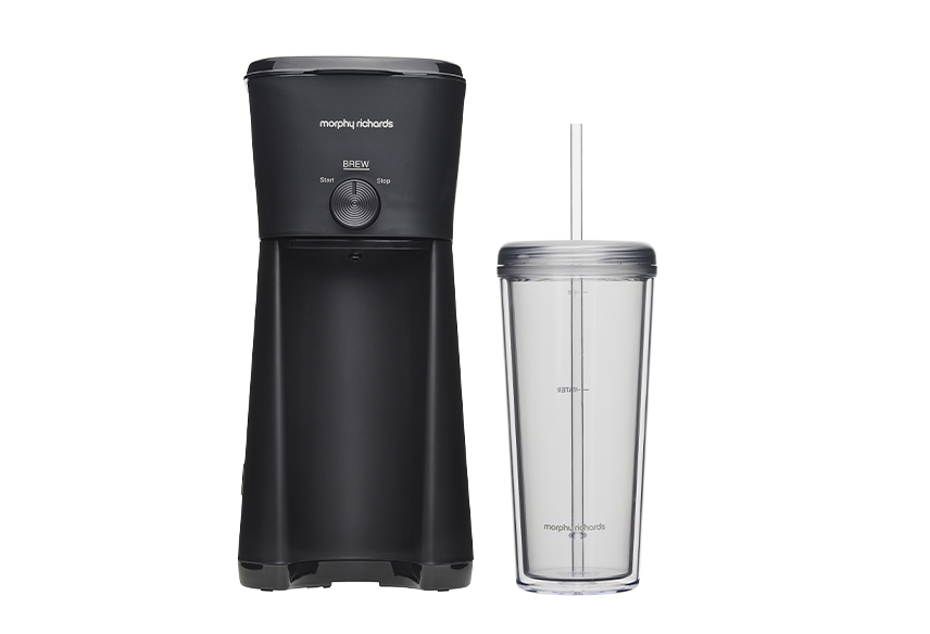 350ml Water Tank Capacity | Reusable filter for ground coffee | Delicious pod-free brewed drinks in under 4 minutes | 600ml insulated travel cup & straw | BPA Free