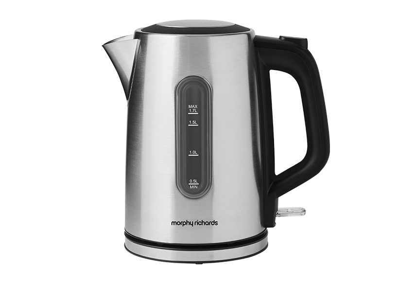 1.7L capacity | 360° base | Water level indicator | BPA Free | Stainless steel