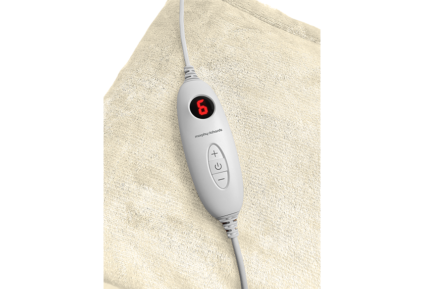 Micro Fleece Heated Throw Morphy Richards