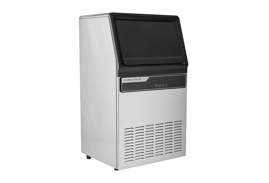 Make up to 45kg ice in 24 hours | Produces up to 45 cubes (22 x 22mm) of ice each cycle | Delay start timer (1-48hr) | Easy to use control panel | Stainless steel housing
