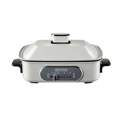 One Pot Meals | Variable Heat Settings | Grill, Fry, Slow Cook, Steam | Compact Design | Dual Hot Pot Accessory