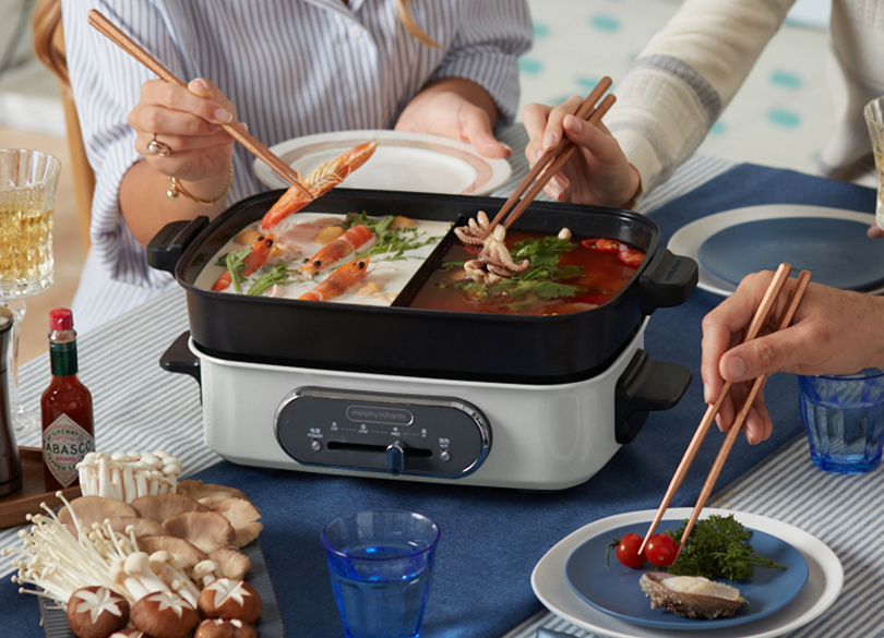 Multifunction Cooking Pot with Hot Pot Morphy Richards