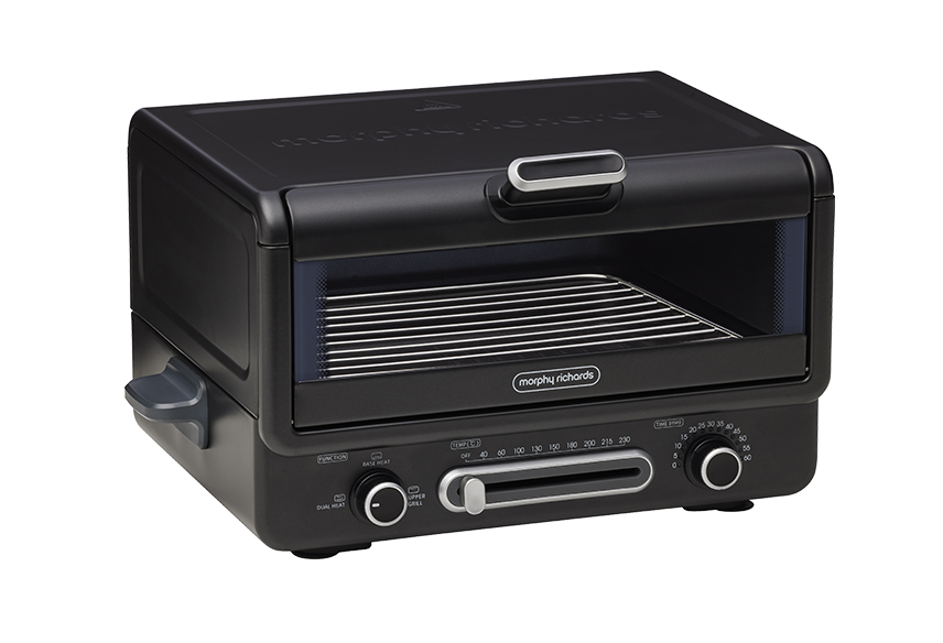 Bake, Roast, Grill, Fry, Stew, Defrost & BBQ | Upper Grill, Base Heat & Dual Heat | 12L oven capacity | Engineered lid design for multiple cooking functions | Titanium